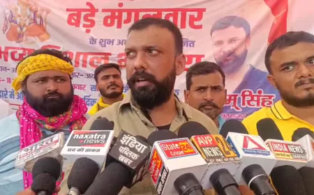 जेष्ठ माह के अंतिम बड़े मंगलवार पर विशाल भंडारे का आयोजन, हनुमान भक्तों ने ग्रहण किया प्रसाद