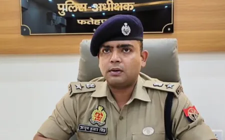 फतेहपुर पुलिस का मई में चला बड़ा अभियान: अपराधियों पर कसा शिकंजा, मुठभेड़ में 13 गिरफ्तार, एक को मौत की सजा