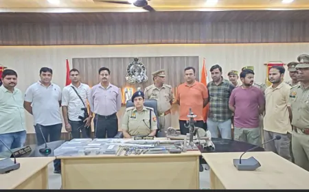 अवैध शस्त्र फैक्ट्री का पुलिस ने किया भंडाफोड़