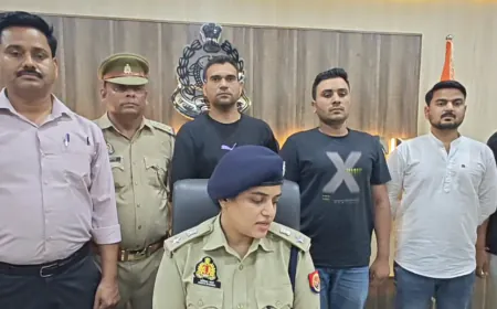 08 अंतर्जनपदिय टप्पेबाज़ गिरफ्तार।
