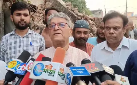 अयोध्या विधायक वेद प्रकाश गुप्ता ने दिलाया भरोसा – हर प्रभावित को मिलेगा मकान और दुकान
