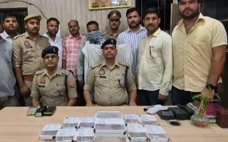 एटा पुलिस ने किया लाखों की चोरी का खुलासा, कुख्यात चोर गिरफ्तार, सोना-चांदी और नकदी बरामद