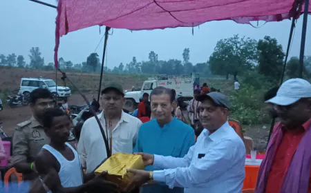 आदिवासी तीरंदाजी प्रतियोगिता में दिखा लक्ष्यभेदी हुनर