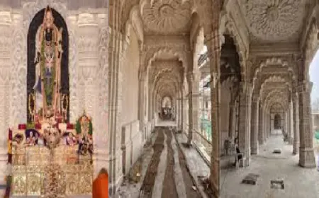 योगी सरकार में तेज हुआ श्रीराममंदिर परिसर का निर्माण