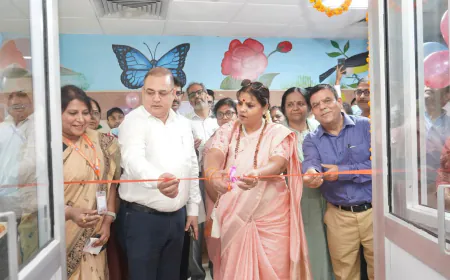 RMLIMS लखनऊ में पोषण पुनर्वास केंद्र (एनआरसी) का शुभारंभ 