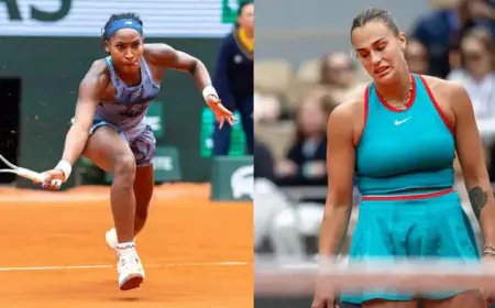 सबालेंका ने कोको गॉफ से मांगी माफी, डैन इवांस की क्वींस क्लब में बड़ी जीत