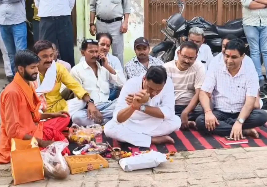सगरा वार्ड में नए नाले के निर्माण से पांच वार्डों को जल निकासी की समस्या से मिलेगी राहत