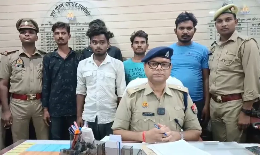 मिल एरिया पुलिस ने बाइक चोर गिरोह का किया भंडाफोड़, 6 बाइक बरामद, 5 गिरफ्तार