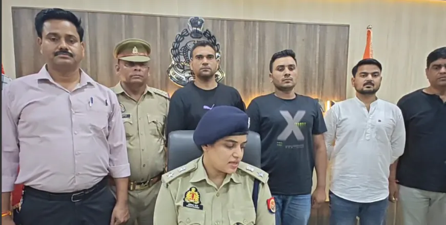 08 अंतर्जनपदिय टप्पेबाज़ गिरफ्तार।
