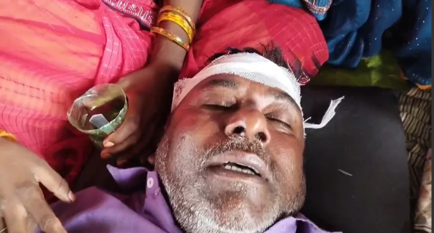 ई रिक्शा चालक को दौड़ा दौड़ा दवंग ने पीटा,
