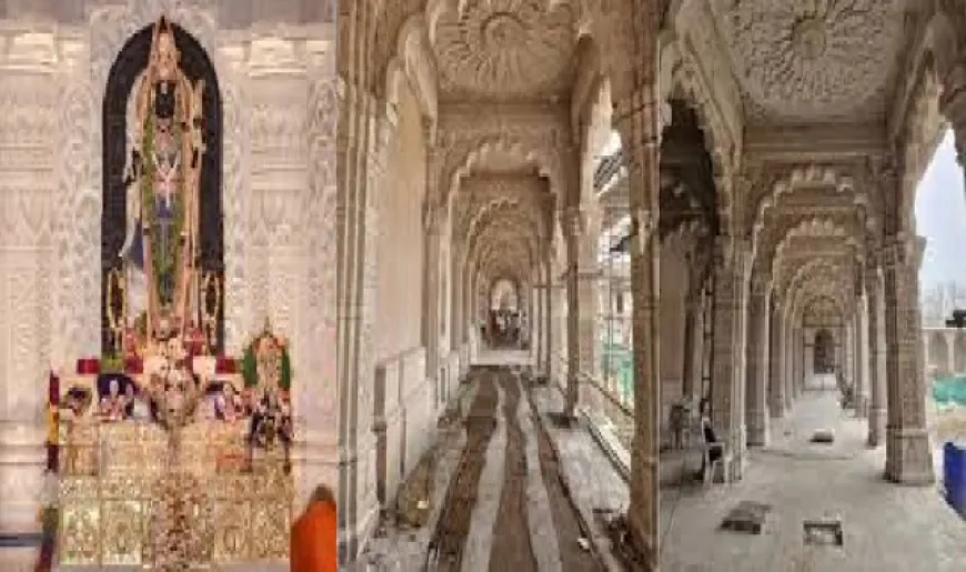 योगी सरकार में तेज हुआ श्रीराममंदिर परिसर का निर्माण