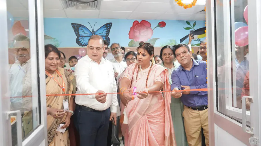 RMLIMS लखनऊ में पोषण पुनर्वास केंद्र (एनआरसी) का शुभारंभ
