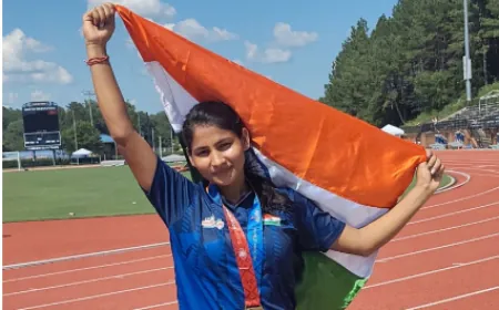 अमरीका में वर्ल्ड पुलिस गेम्स में स्वर्ण पदक जीत रामपुर की उजाला ने बढ़ाया भारत का मान