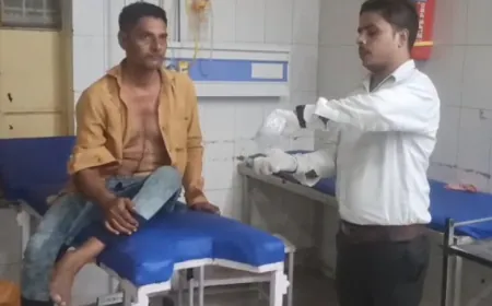 शराब के नशे में कलयुगी बेटे ने पिता के सिर पर तमंचे की बट से किया हमला, हालत गंभीर