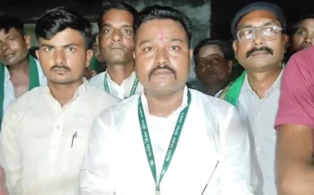 बिजली विभाग के खिलाफ भारतीय किसान यूनियन स्वराज का घेराव, अधिकारियों पर भ्रष्टाचार के आरोप