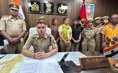 सोशल मीडिया पर अश्लीलता फैलाने वाले चार आरोपी गिरफ्तार, भेजे गए जेल