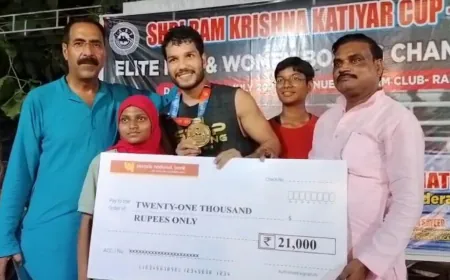 रायबरेली में मुक्केबाजी मुकाबलों का रोमांच चरम पर, दिल्ली के मुक्केबाजों का दबदबा कायम