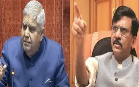 संजय राउत बोले — “धनखड़ बिल्कुल स्वस्थ हैं, पर्दे के पीछे चल रही है बड़ी राजनीति”, विपक्ष ने उठाए इस्तीफे की टाइमिंग पर सवाल