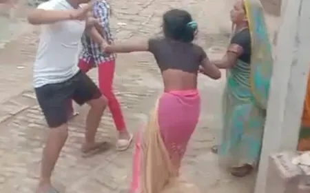 हरदोई: मामूली विवाद में मां-बेटे की सरेआम पिटाई, वायरल वीडियो से मचा हड़कंप, एक आरोपी गिरफ्तार