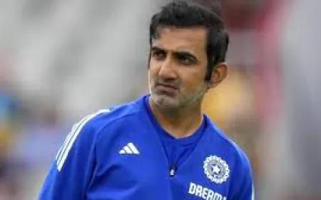 गौतम गंभीर का बयान: इंग्लैंड में टीम इंडिया के जुझारूपन पर हर भारतीय को गर्व