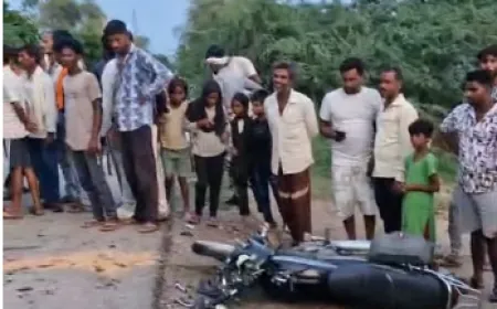 रायबरेली में भीषण सड़क हादसा: दो बाइकों की आमने-सामने टक्कर में दो युवकों की मौके पर ही दर्दनाक मौत