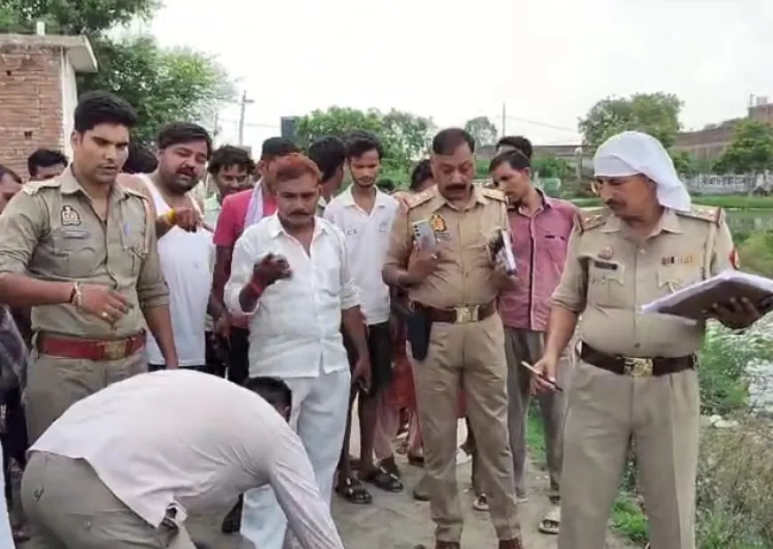 तालाब में अज्ञात युवक का शव मिलने से सनसनी, पुलिस जांच में जुटी