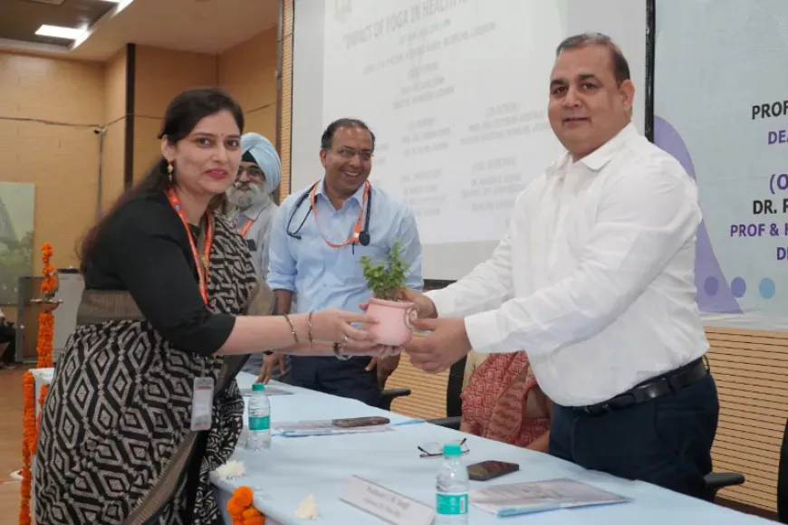 आरएमएल में फिजियोलॉजी विभाग द्वारा "स्वास्थ्य और रोग में योग का प्रभाव" विषय पर सीएमई आयोजित