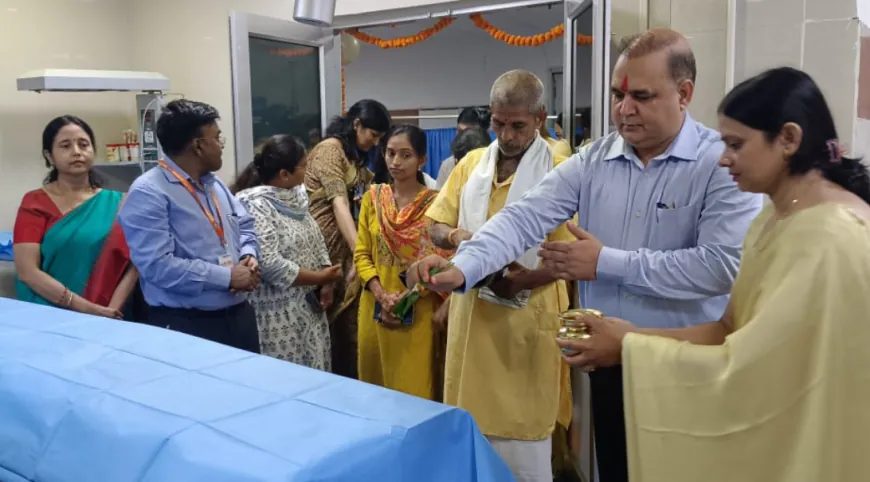 द्वितीय इमरजेंसी ऑपरेशन थियेटर एवं अत्याधुनिक स्किल लैब का लोकार्पण
