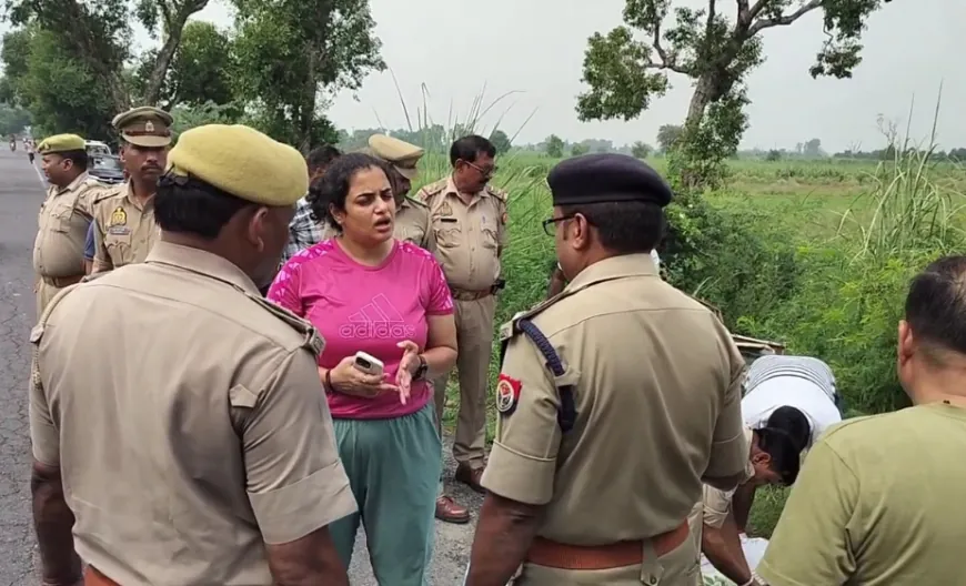 कछला चौकी प्रभारी को अज्ञात वाहन ने रौंदा, मौके पर हुई मौत, पुलिस विभाग में शोक की लहर