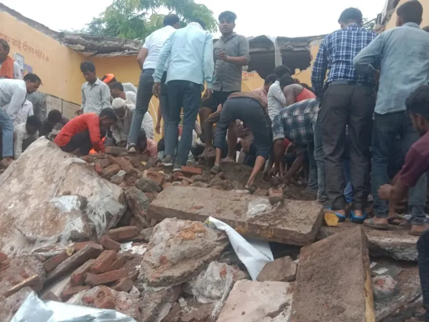 झालावाड़ में स्कूल की छत गिरने से बड़ा हादसा, 5 बच्चों की मौत, 30 से अधिक घायल