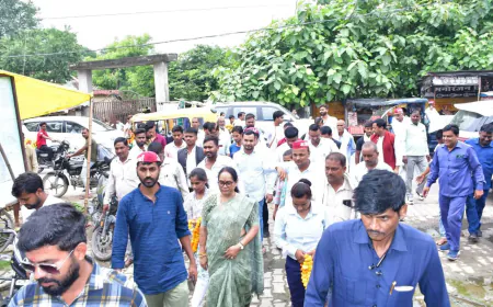 शिवकन्या कुशवाहा ने "मिशन गांव की ओर चलो" अभियान के तहत किया रायबरेली दौरा, शिल्पी मौर्य बनीं महिला जिलाध्यक्ष