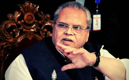 जम्मू-कश्मीर के पूर्व उप राज्यपाल सत्यपाल मलिक का दिल्ली में निधन