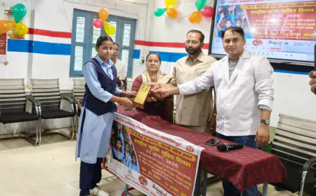 राष्ट्रीय कृमि मुक्ति दिवस पर बच्चों को खिलाई गई दवा, स्वास्थ्य अधिकारियों और जनप्रतिनिधियों ने किया शुभारंभ