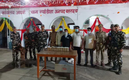 भारत-नेपाल सीमा पर 35 लाख की नगदी बरामद