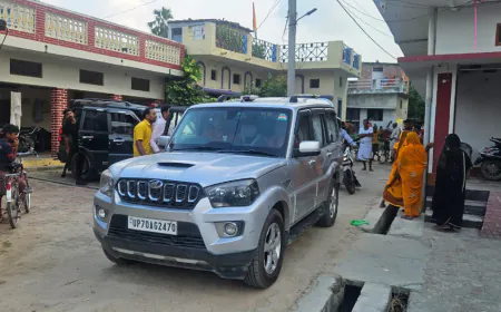 एटीएस की टीम चौरीचौरा में आधारकार्ड बनाने वाले युवक घर पर किया छापेमारी !