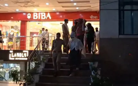 स्पा सेंटरों पर पुलिस का छापा, दर्जनों युवक-युवतियां हिरासत में