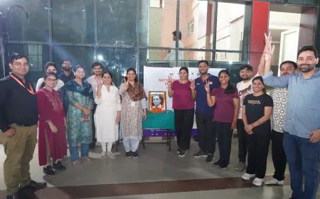 राजधानी लखनऊ में ध्यानचंद की जयंती के उपलक्ष्य में राष्ट्रीय खेल दिवस 2025 मनाया गया !