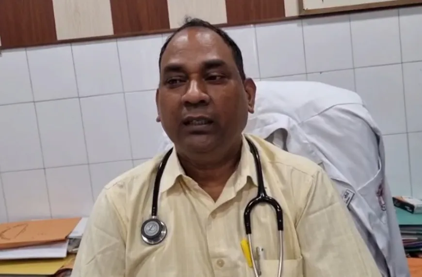 जिला अस्पताल में जलभराव से मरीज बेहाल, नगर व्यवस्था की खुली पोल