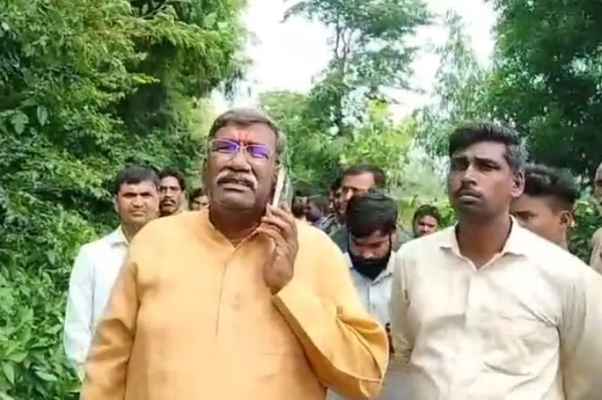 अधिकारी हुए बेलगाम, विद्युत विभाग के जेई ने कारागार मंत्री से उतरवाया ट्रांसफार्मर