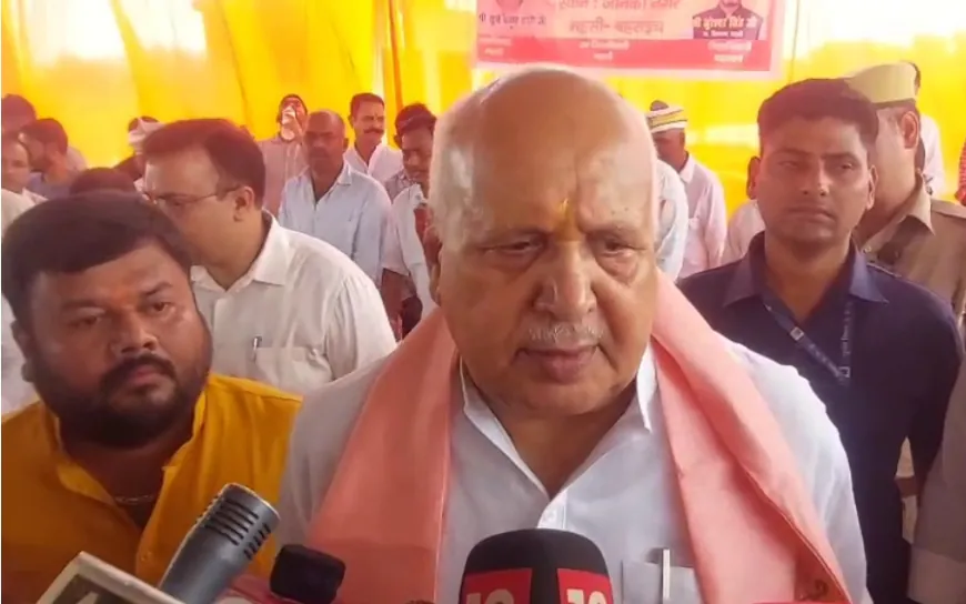 बाढ़ प्रभावित क्षेत्रों का प्रभारी मंत्री सूर्य प्रताप शाही ने किया निरीक्षण