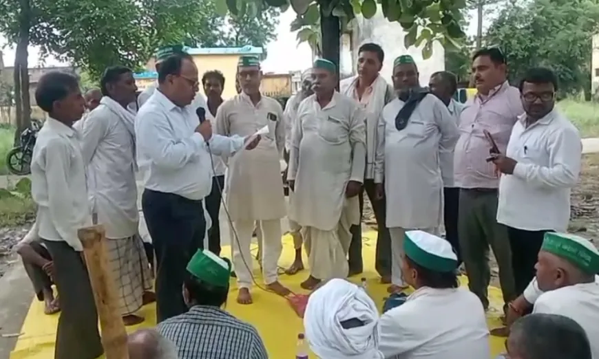 बलरामपुर में किसान नेता ने मुख्यमंत्री को सौंपा पांच सूत्रीय ज्ञापन