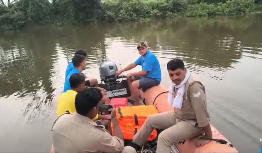 कुंआनो नदी के सुंदर घाट पुल से युवती ने लगाई छलांग, दूसरे दिन भी जारी तलाश