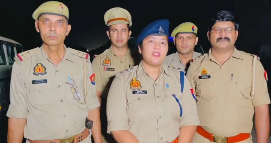 बुलंदशहर में पुलिस और बदमाशों के बीच हुई मुठभेड़ में शातिर लुटेरा जुनैद हुआ घायल