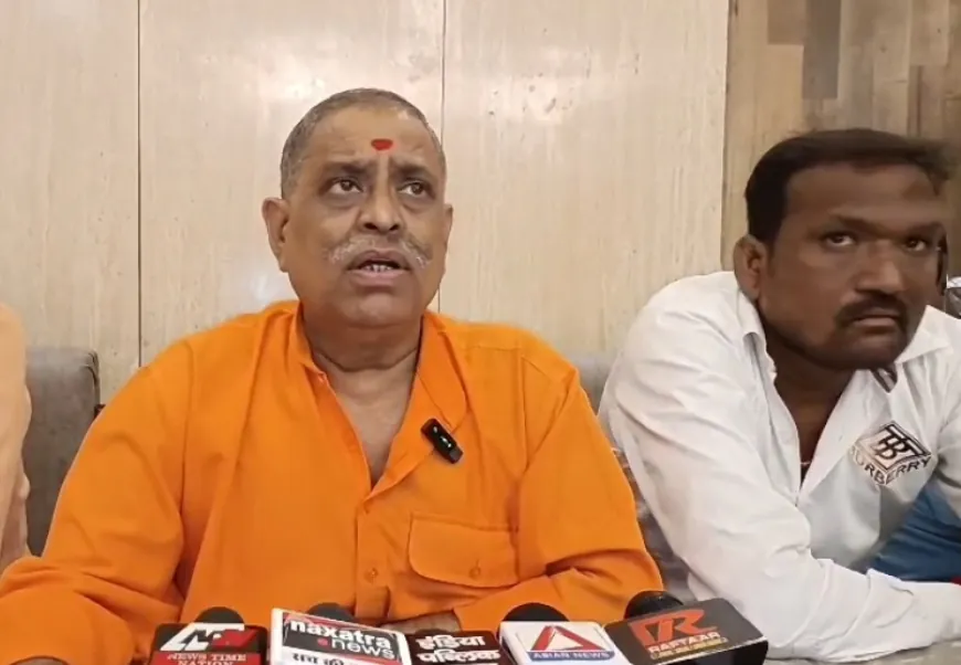 धर्म सेना प्रमुख संतोष दुबे ने प्रशासन पर लगाया भ्रष्टाचार का आरोप