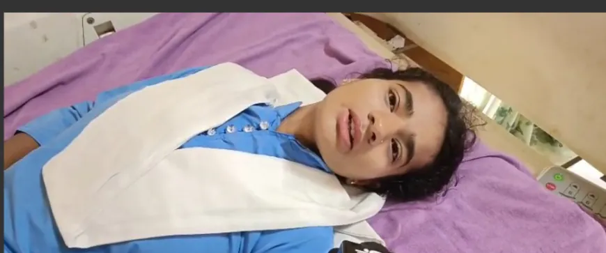 अयोध्या के बीकापुर स्थित भारती इंटर कॉलेज छात्र की अध्यापक ने की विधवत पिटाई !