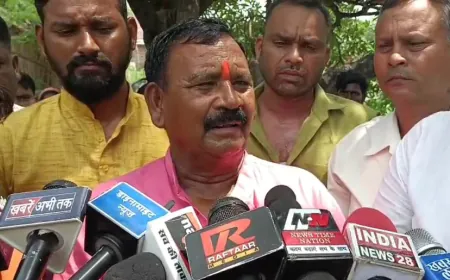 युवती हत्या मामले में निषाद समाज का आक्रोश, जिला अध्यक्ष ने की फांसी और बुलडोजर कार्रवाई की मांग