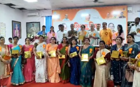 राज्यसभा सांसद और मेयर के द्वारा लखनऊ नगर निगम में मनाया गया टीचर्स डे !