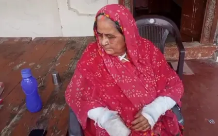 बेटे-बहू ने मिलकर मां को पीटा, गला दबाने का भी आरोप, मां गंभीर रूप से घायल