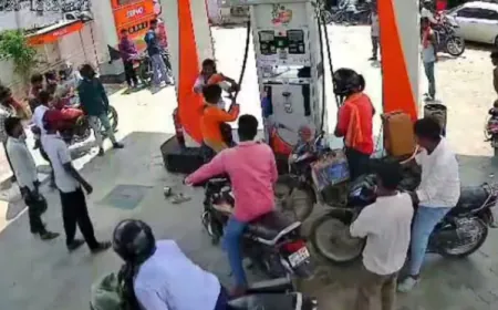 सीएम के शहर में नो पेट्रोल नो हेलमेट मुहीम की उड़ाई गई धज्जिया !