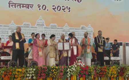 लखनऊ विश्वविद्यालय का 68वां दीक्षांत समारोह संपन्न, मेडल पाकर चमके छात्र-छात्राएं